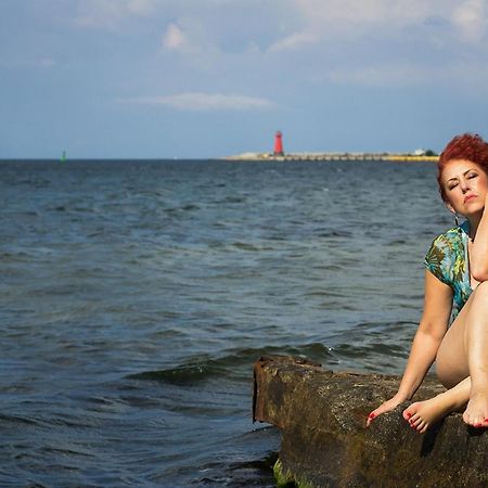 Mieszkanie Brzezno Przy Plazy 格但斯克 外观 照片